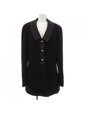 Chanel Vintage Jacket Black 40